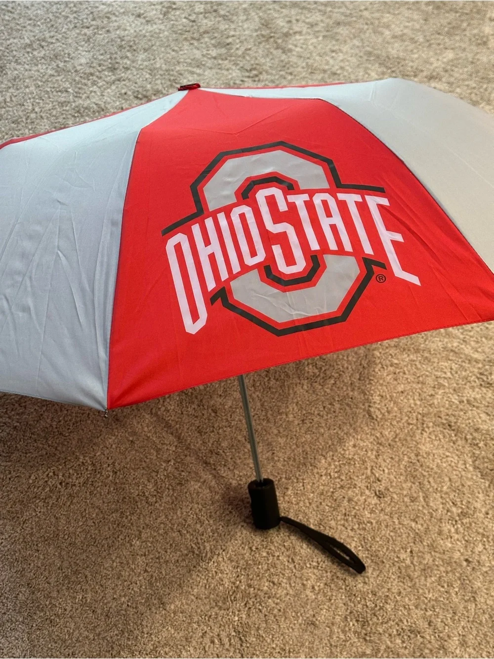 Ohio State University Umbrella, Ice Scraper and Flag Set